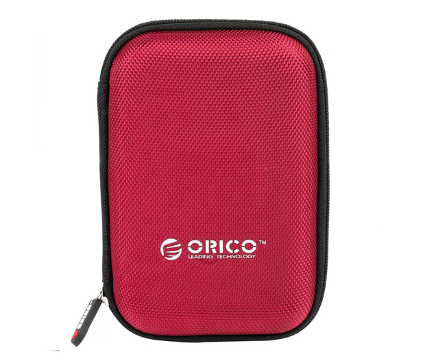 Orico Etui Materiałowe 2.5" czerwony - 1190111 - zdjęcie